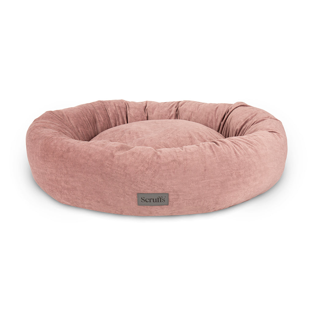 Oslo Ring Dog Bed (in Blush Pink, Desert Sand, Lake Teal or Stone Grey) by Scruffs