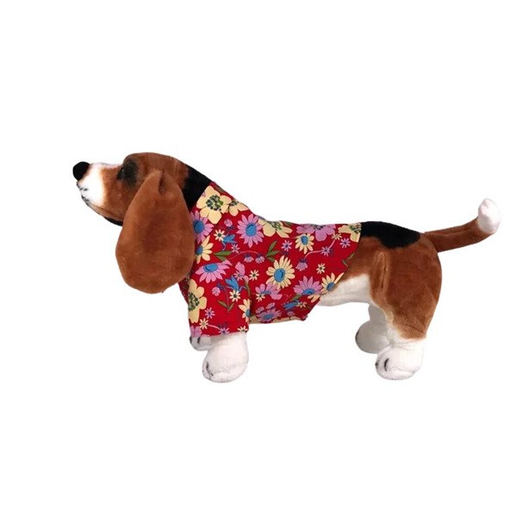 Hawaii Bloom Dog Shirt by Doggy Doo Little