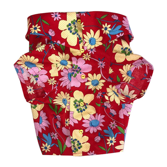 Hawaii Bloom Dog Shirt by Doggy Doo Little
