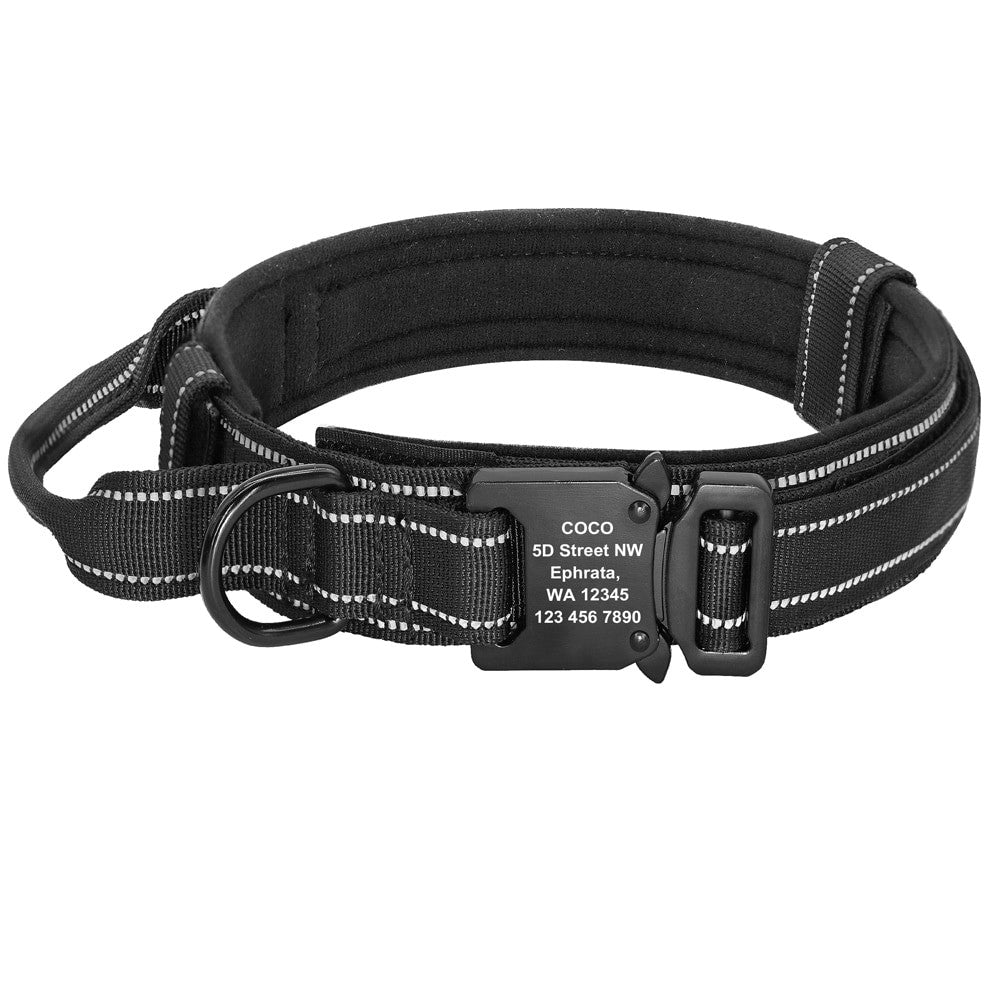 Personalized Military Tactical Dog Collar
